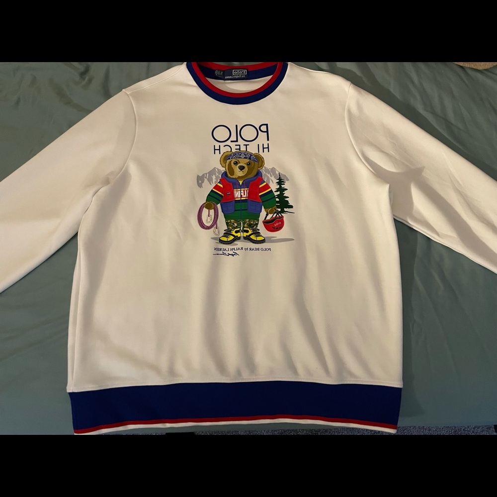 Ralph Lauren Polo Bear Hi Tech sweatshirt!
